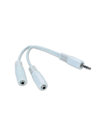 Переходник Cablexpert CCA-415W - 3.5мм - 2x3.5мм 