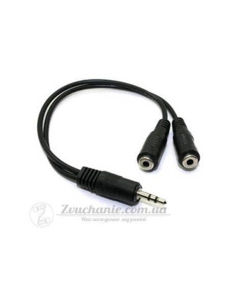 Переходник Cablexpert CCA-415W - 3.5мм - 2x3.5мм 