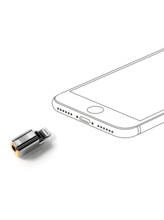 Адаптер DD HiFi TC35i (Apple iPhone Lightning to 3.5)